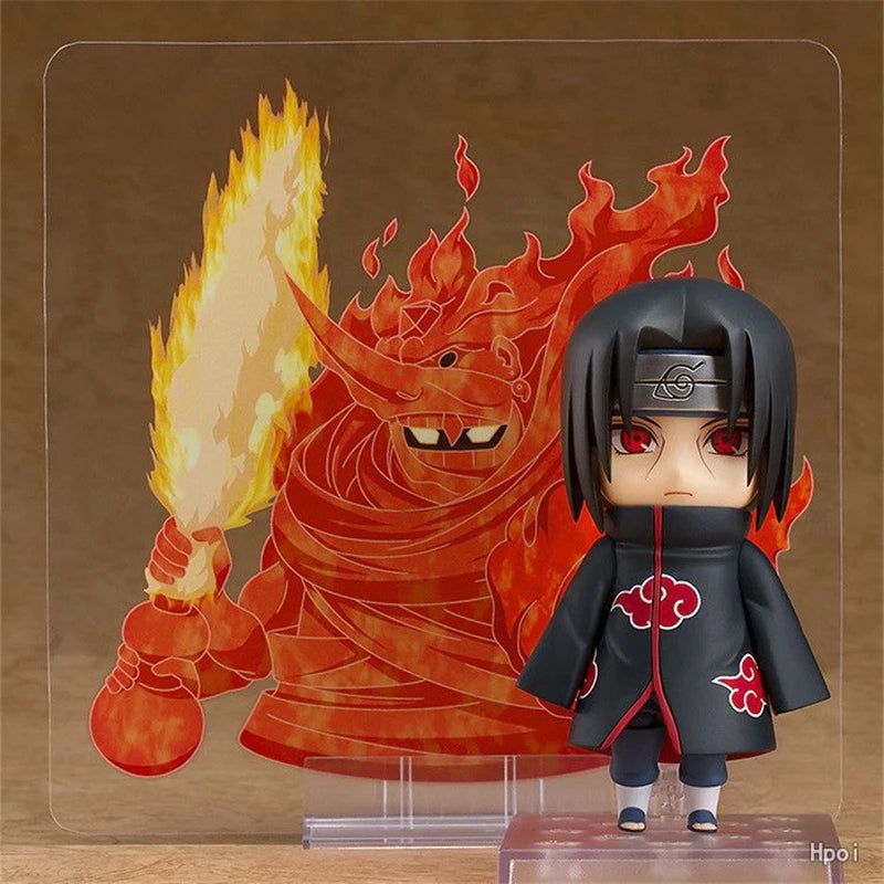 Cute Anime Akatsuki Uchiha Itachi 820 PVC Action Figure Statue Collection Model Kids Toys Doll Gifts 10cm