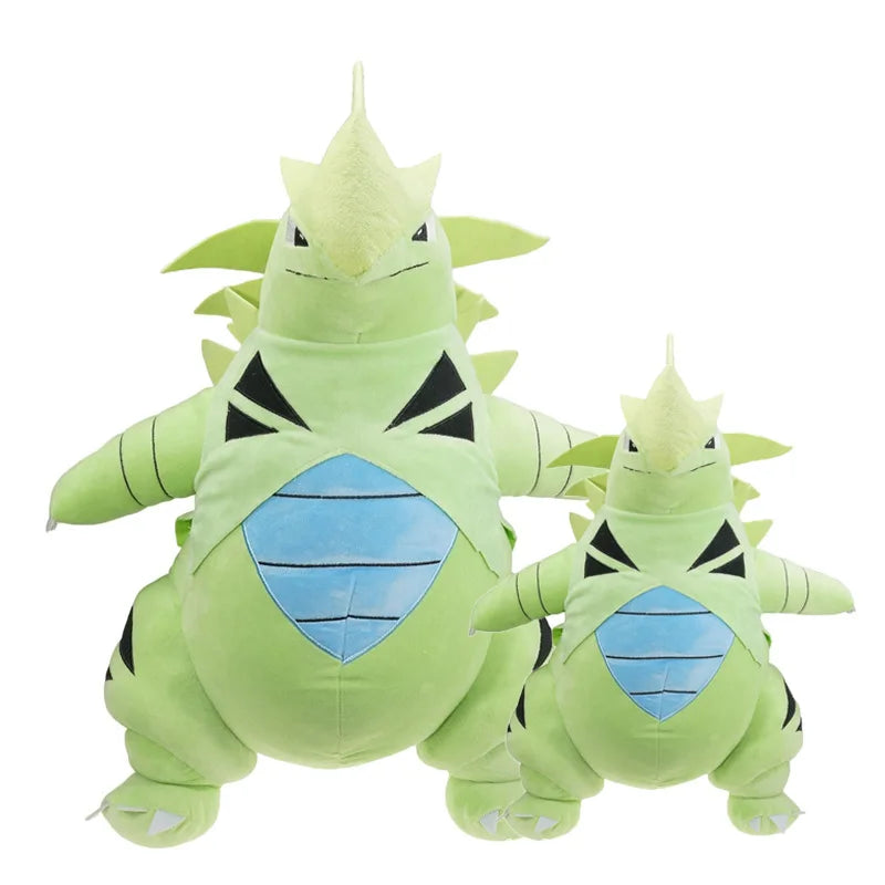 30/50cm Pokemon Tyranitar Plush Doll Pillow Kawaii Anime Elf Plush Doll Soft Stuffed Cartoon Tyranitar Doll Kids Birthday Gift