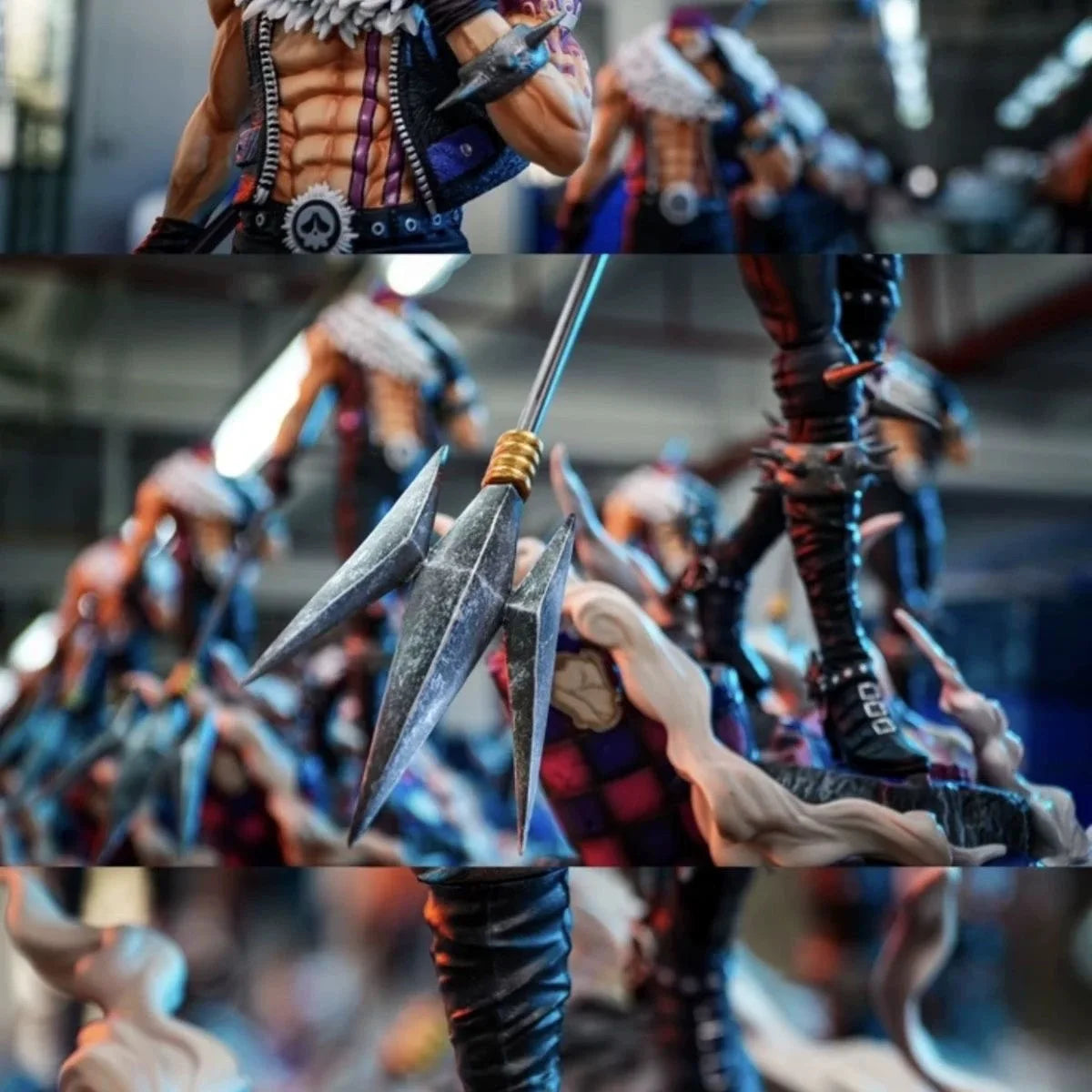 One Piece Anime Figure Charlotte Katakuri Figurine King Of Artist Charlotte Katakuri Statue Model Collection Decoration Toy Gift