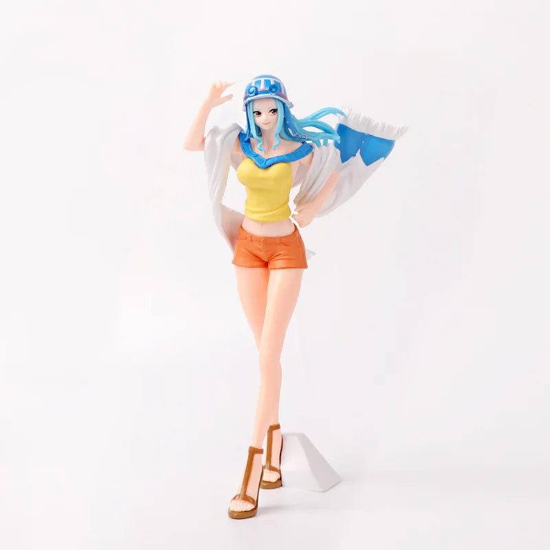 Anime One Piece Nami Nefertari D Vivi Boa Hancock PVC Action Figures Statue Collectible Model Kids Toys Doll Desk Decorations
