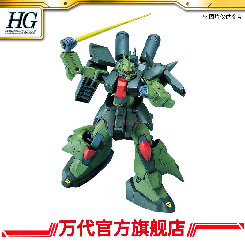 New Bandai Original Gundam Hguc 1/144 Amx-001 Zaku Iii Custom Anime Action Figure Model Ornaments Boys Assembly Toys Gifts