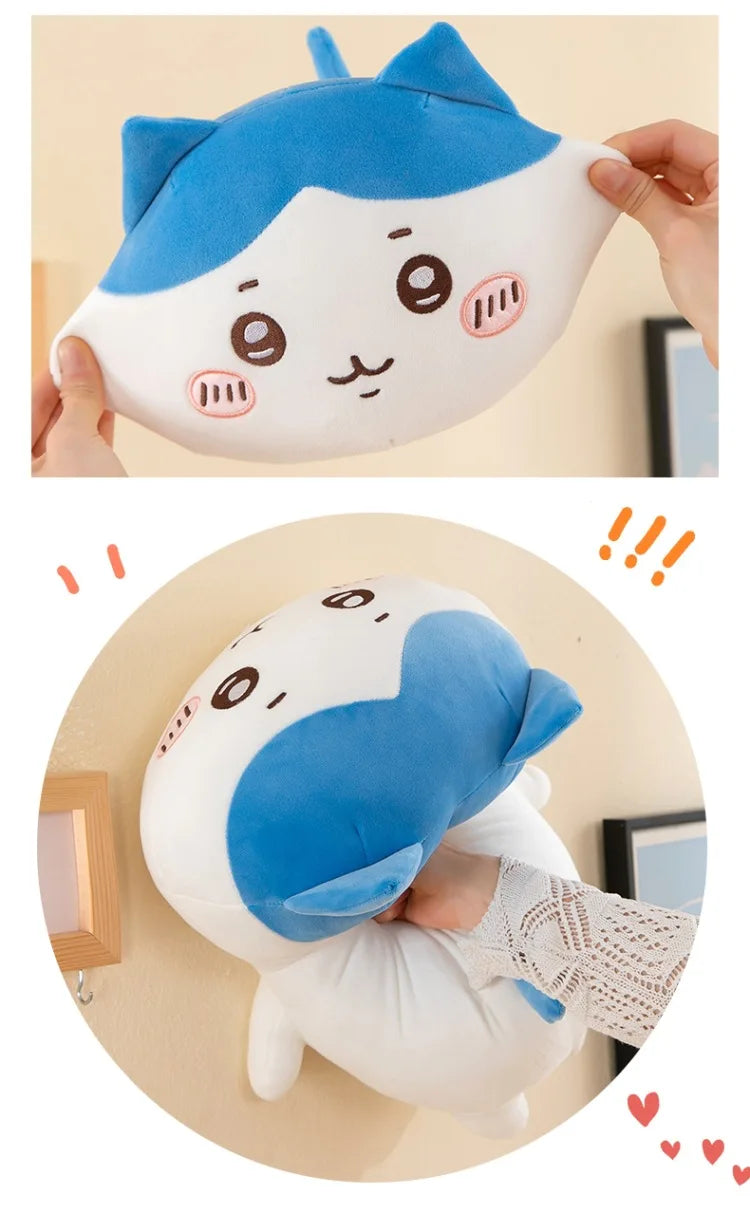 30cm Miniso Chiikawa Plush Pillow Hachiware Usagi Cute Girl Plush Doll Anime Pillow Room Decoration Doll Kawaii Appease Toys