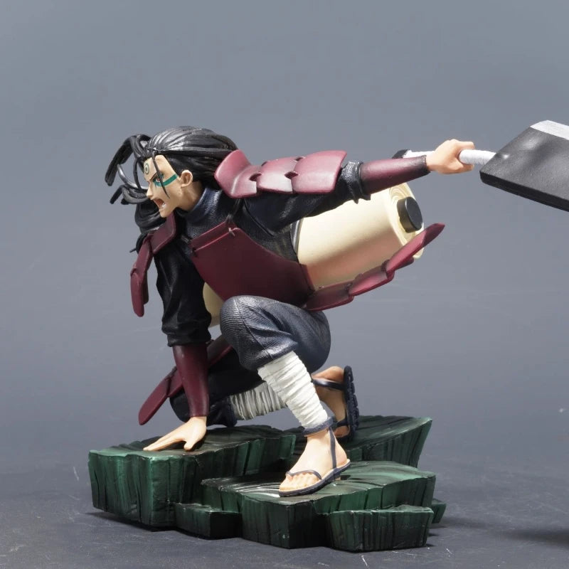 28.5cm Shodai Hokage Toys Shippuuden Naruto Anime Figures Tobirama Action Figure Peripheral Model PVC Collection Decor Statue