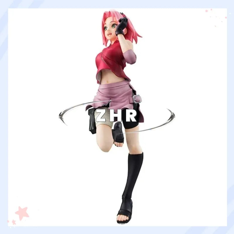 GALS NARUTO Shippuden Haruno Sakura Anime Figure Model Toy for Boy Action Figures Collection Pvc