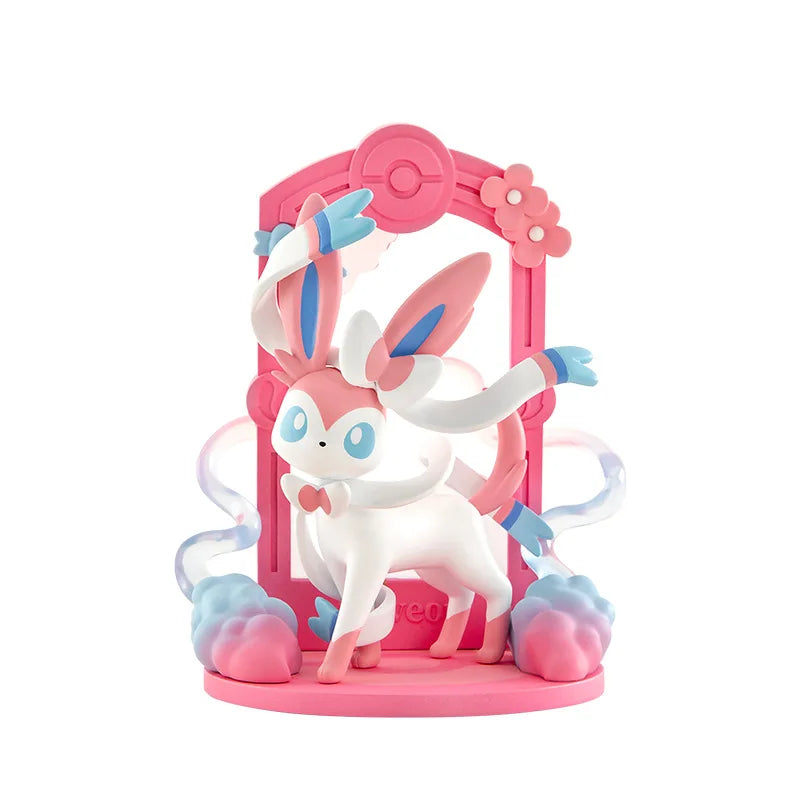 9 Style Pokemon Eeveelution Espeon Sylveon Glaceon Leafeon Vaporeon Umbreon Flareon Pokémon Model Anime Figure Ornaments Toy