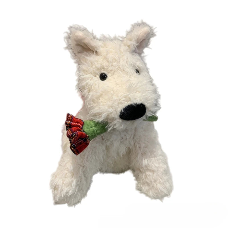 Jellycat with tags West Highland Confession Puppy Plush Rogrand Terrier Dog Companion Doll Valentine's Day Gifts Stuffed Toys