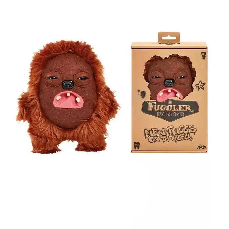 Fuggler Big Teeth Monster Pendant Keya Funny Ugly Big Tooth Monster Toy Bag Plush Keychain Pendant Doll Holiday Gifts