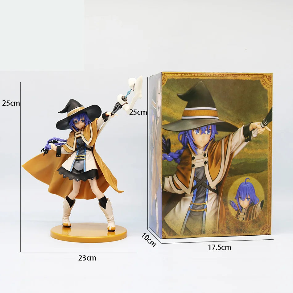 The 20cm/25cm Magician Roxy Migurdia flower Action Figure Mushoku Tensei:Jobless Reincarnation Anime Figure PVC