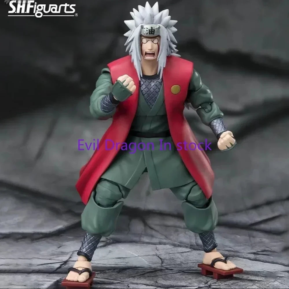 Bandai SH Figuarts Shf JIRAIYA SDCC Naruto Anime Action Collection Figures Toys
