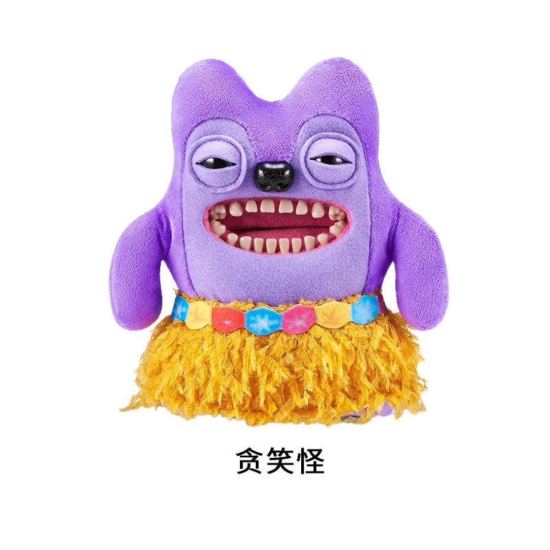 Original Fuggler Plush Toys Ugly Monster Beach Resort Series Cute Tooth Monster Plush Dolls Toys Birthday Gift