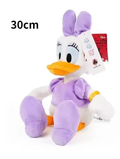 Disney Donald Duck Daisy Plush Toys Cartoon Animal Mickey Minnie Mouse Stuffed Toy Dolls Kids Birthday Christmas Presents Gift