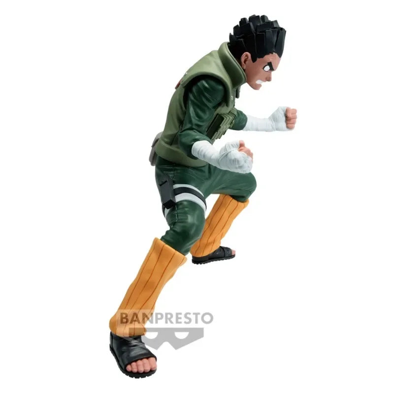 Bandai BANPRESTO Vibration Stars VS NARUTO Rock Lee Ornaments Animation Action Figure Toy Gift Model Collecting Hobby