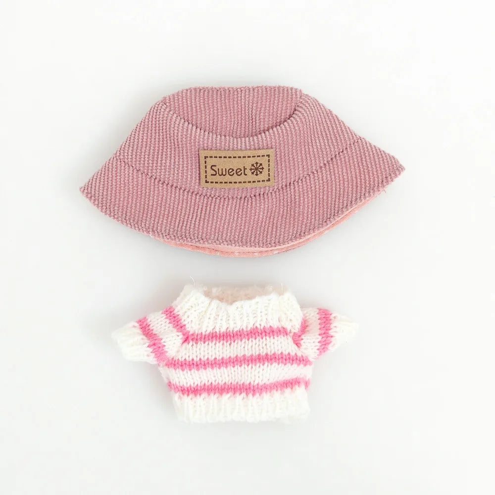 Labbubu Clothes Labubu Doll Accessories Kawaii Jewelry Cute Doll Ornament Christmas Gift Creative Labubu Keyring Kids Toys