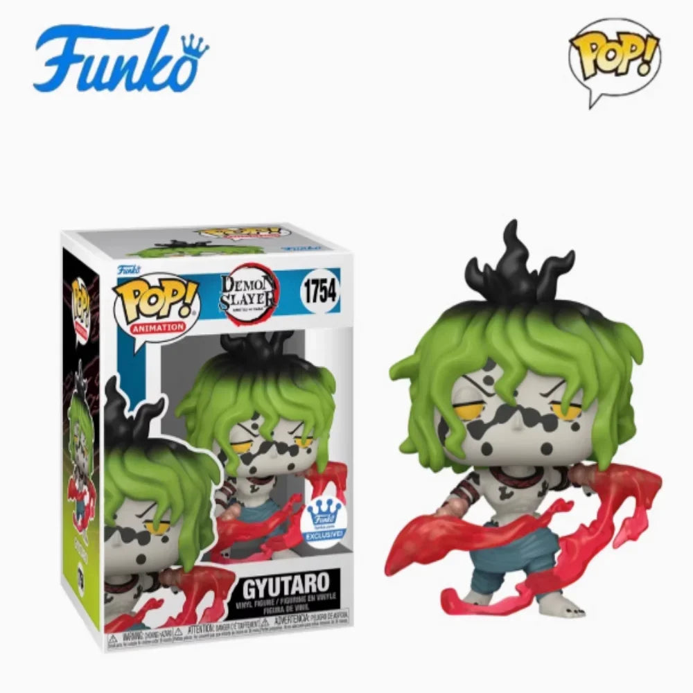 HOT FUNKO POP Original Anime Cartoon Demon Slayer Blade courtesan Taro Jade Pot Toys Figures Collection Model Toy birthday Gifts