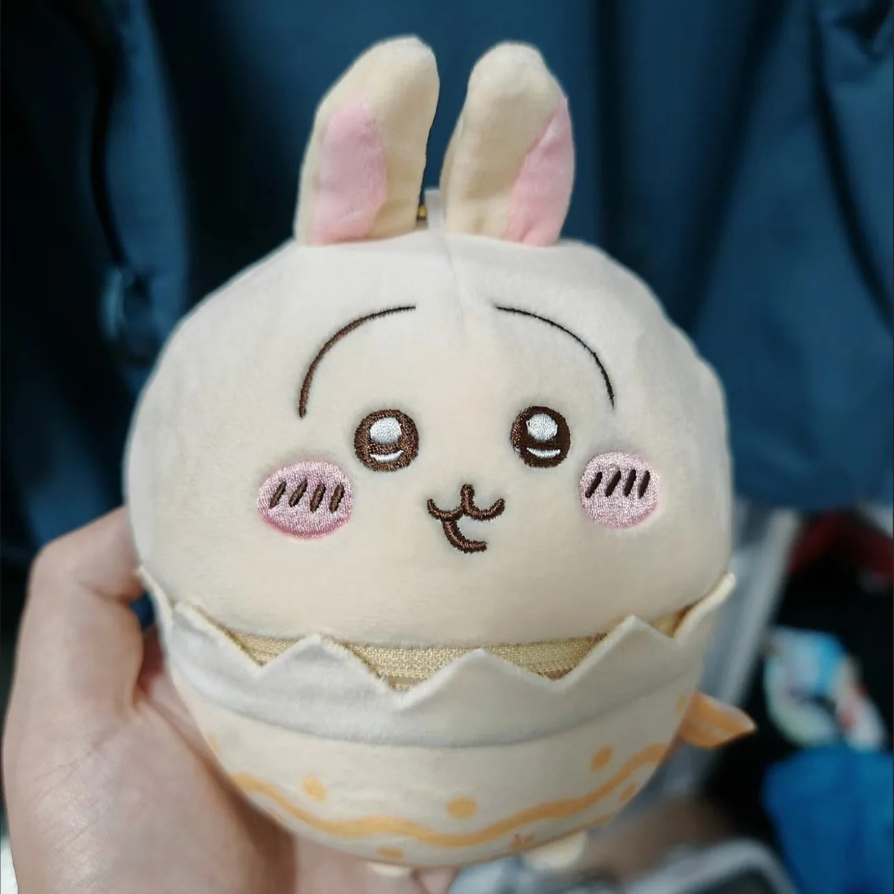 New Chiikawa Easter Accessories Hachiware Usachi うさぎ Egg Plush Doll Pendant Schoolbag Doll Pendant Friend Gift