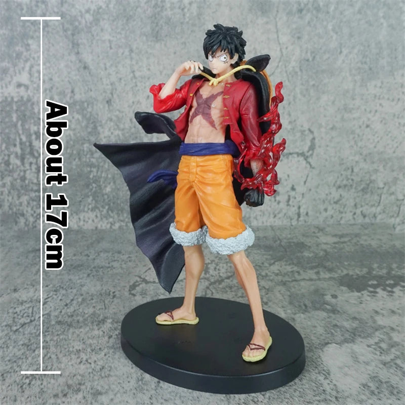 17CM One Piece Monkey D Luffy Anime Action Figure Toys Nika Luffy PVC Figurine Collection Model Dolls Decoration Birthday Gifts