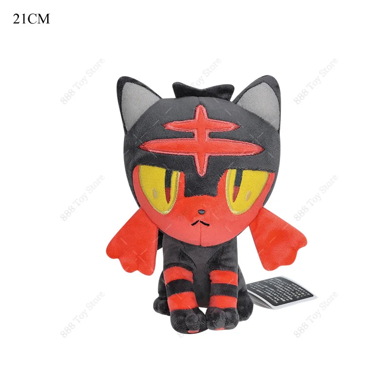 Pokemon Plush Toy Anime Garchomp Exeggutor Zapdos Cubone Ninetales Lucario Butterfree Mimikyu Poke Ball Stuffed Peluche Boy Gift