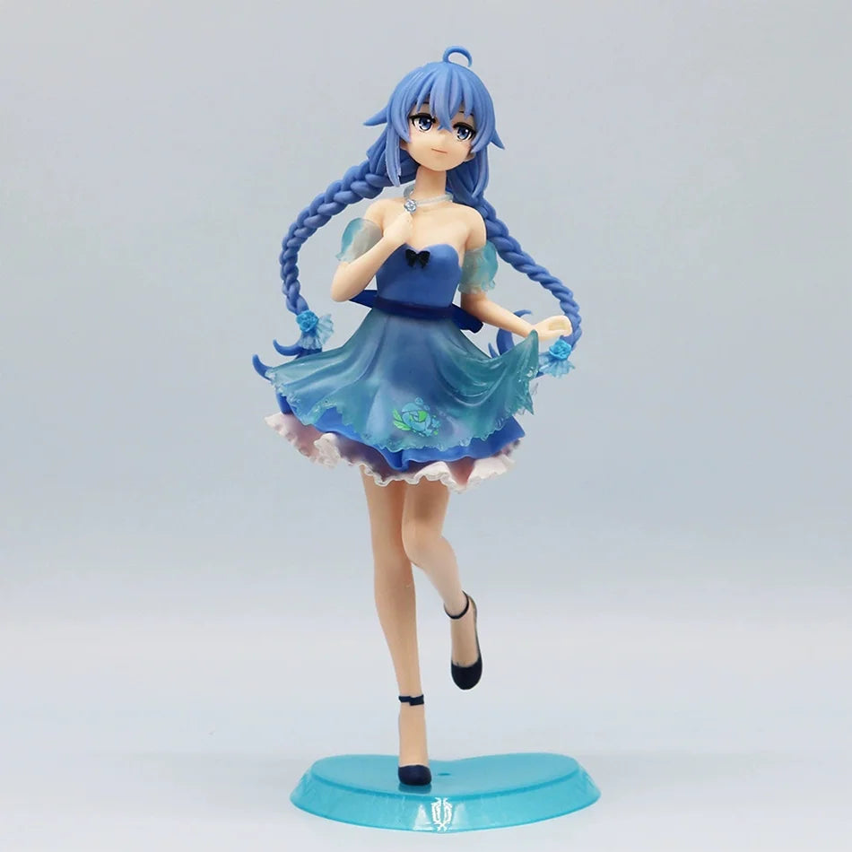 The 20cm/25cm Magician Roxy Migurdia flower Action Figure Mushoku Tensei:Jobless Reincarnation Anime Figure PVC