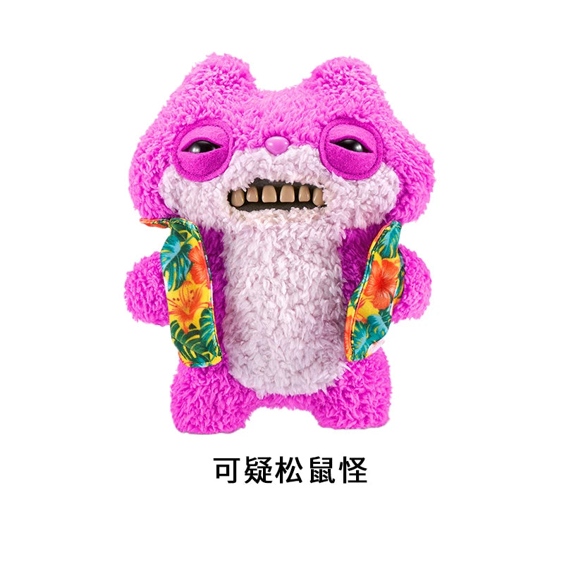 Original Fuggler Plush Toys Ugly Monster Beach Resort Series Cute Tooth Monster Plush Dolls Toys Birthday Gift