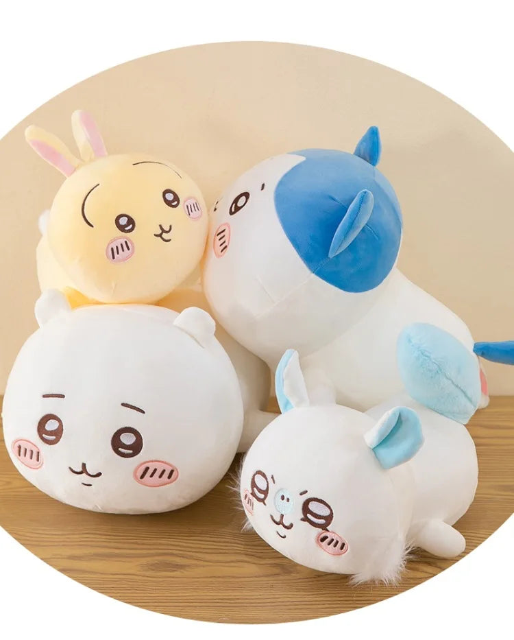 30cm Miniso Chiikawa Plush Pillow Hachiware Usagi Cute Girl Plush Doll Anime Pillow Room Decoration Doll Kawaii Appease Toys