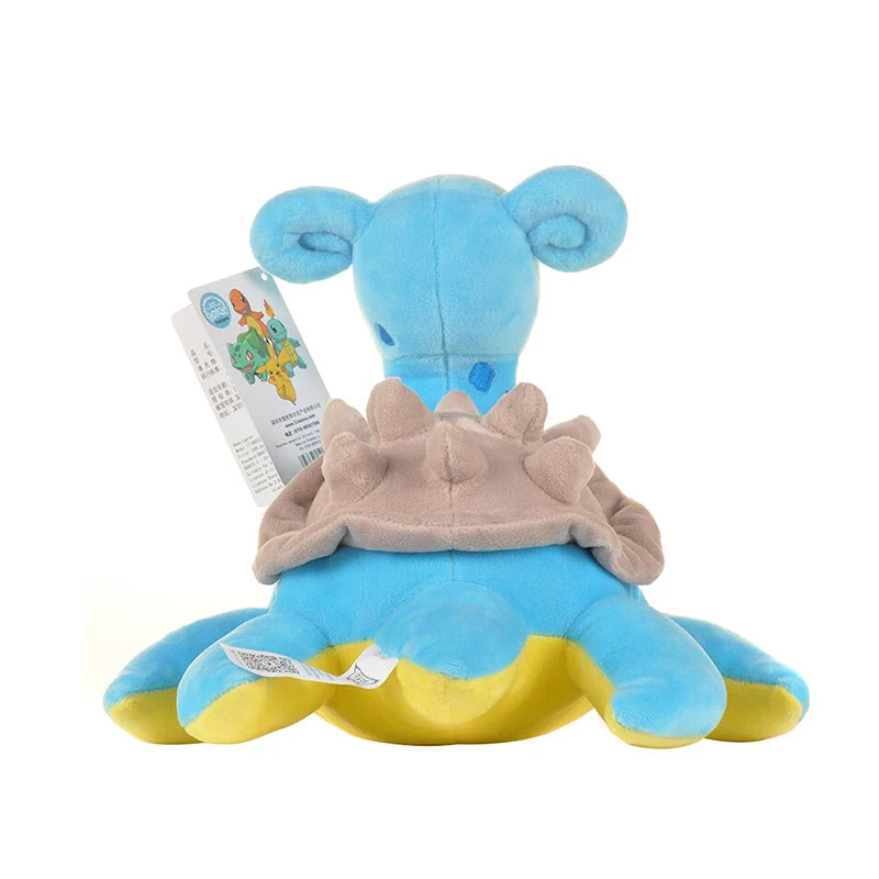 Kawaii Pokemon Lapras Stuffed Toys Cartoon Cute Water Sprit Plush Dolls Throw Pillow Birthday Gift For Kids Friends Boys