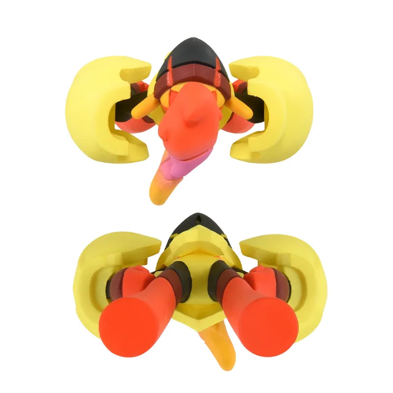 TOMY New Style Pokemon Figures MS-54 55 Dashing Beautiful Armarouge Ceruledge Toy Model 4.5cm Anime Collection Perfectly Gifts