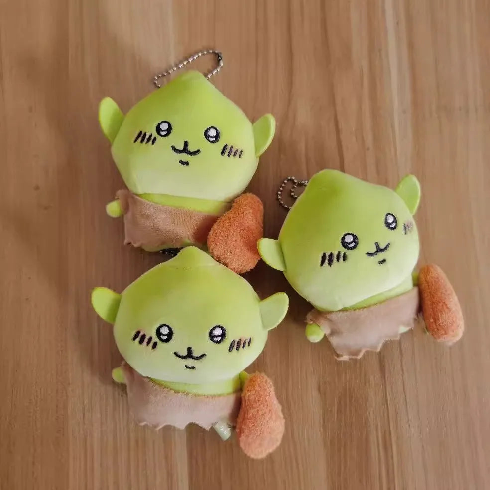 New Cartoon Character Usagi Take The Chicken Leg Key Ring Cute Chiikawa Hachiware Keychains Backpack Keychain Accessories Gifts