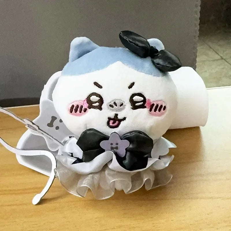 New Chiikawa Dark Magic Girl Plush Doll Pendant Gift Cute Usagi Hachiware Pendant Plush Toy Doll Bag Pendant Child Gift