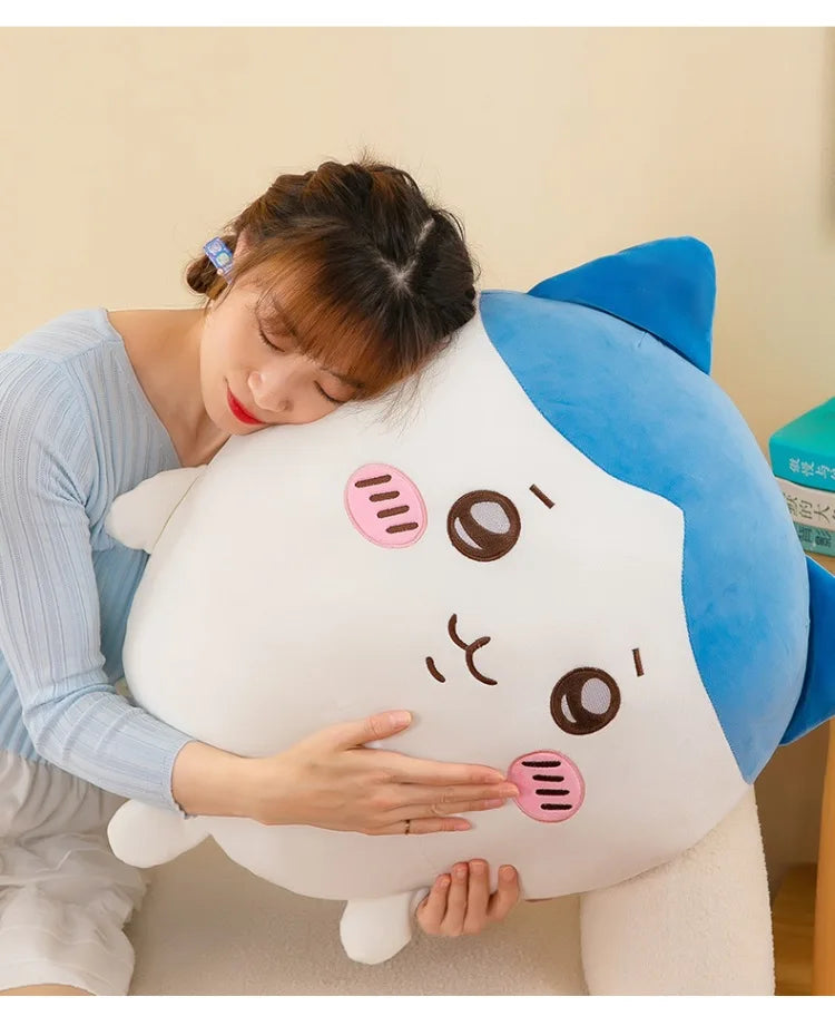 20CM Cartoon Chiikawa Doll Lambda Usagi Series Doll Hachiko Self-deprecating Bear Plush Toy Pillow Cushion Appease Toys