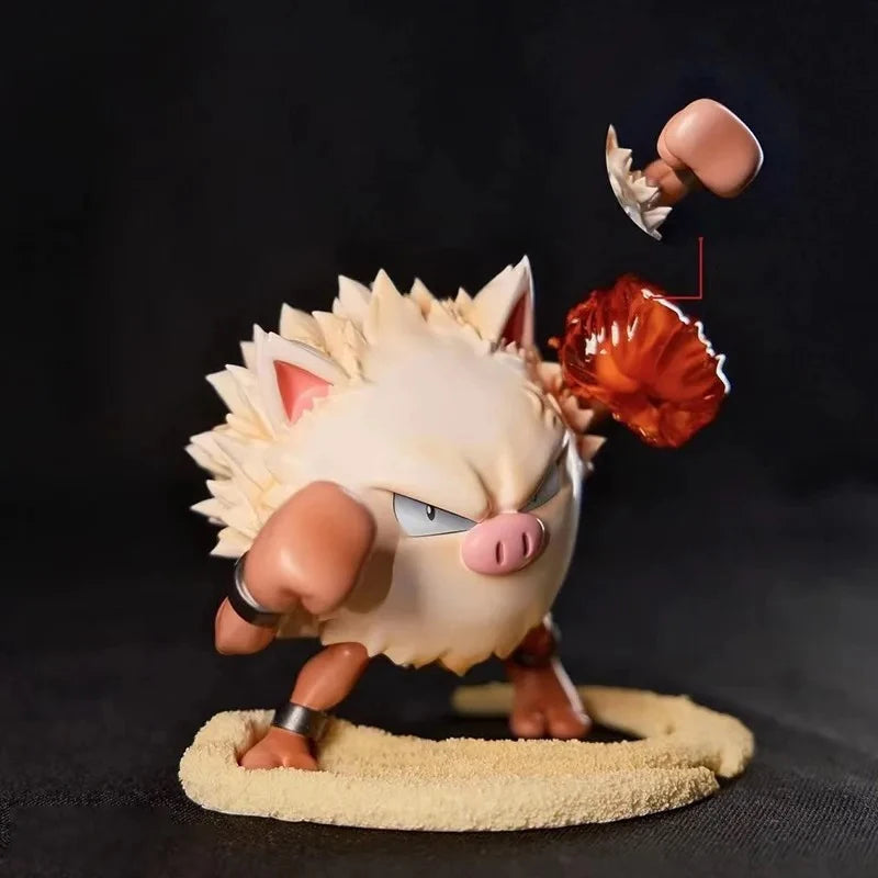 7cm Pokemon Action Figure Play Wild Monkey Anime Figures Gk Cute Figurins Model Statue Ornament Toys Custom Kids Gifts