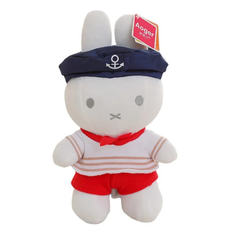 Anime Cartoon Miffy Rabbit Plush Toys Doll Grasping Machine Doll Girls Gift Accompany Comfort Lovely Ornaments Kawaii Super Soft