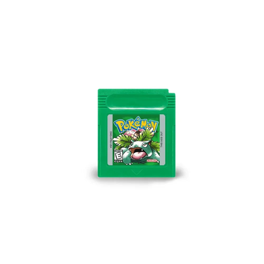 GBC Game Card RTC Boxed US Version English Pokémon GB Pokémon Red, Yellow, Blue, Green, Gold and Silver Game Card