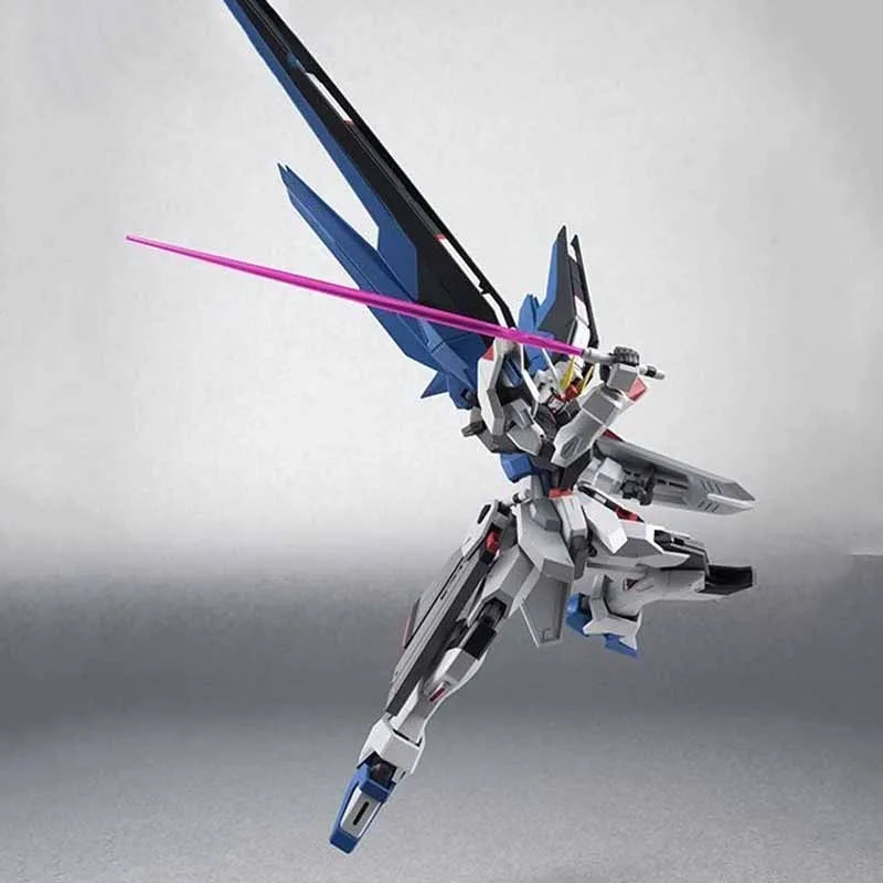 Bandai Original MODEL KIT ROBOT SPIRITS FREEDOM GUNDAM Action Figure Model Toys Gifts For boys Collectible Foam box sends