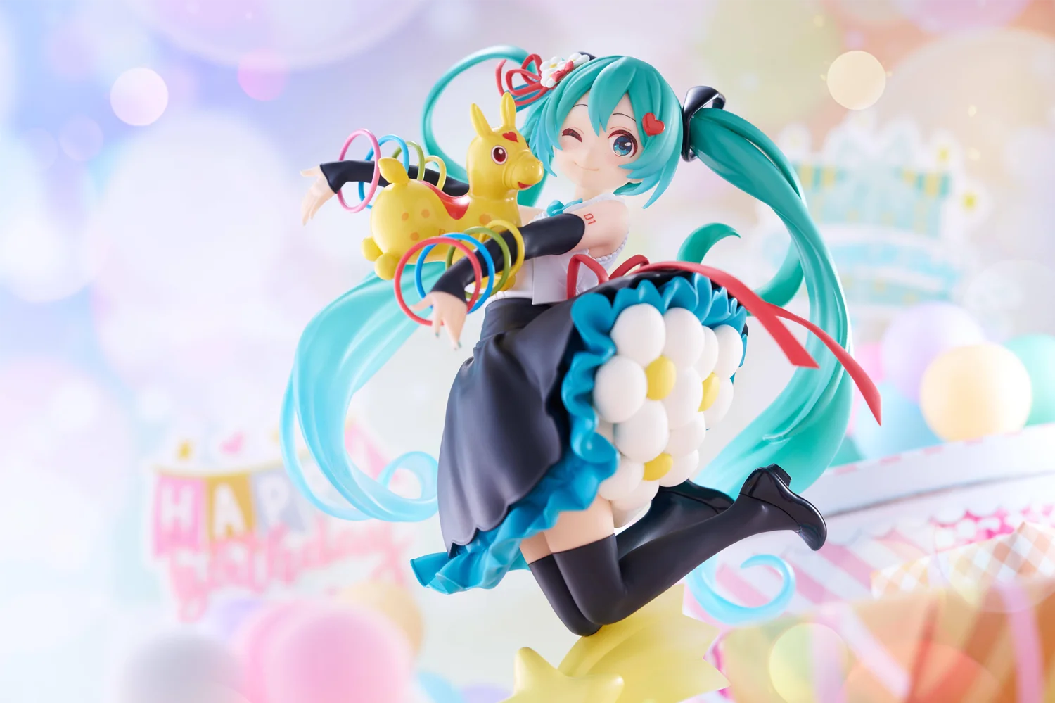 Taito AMP+Hatsune Miku ×Rody 39 Ver. Anime Figure Toys PVC Model Collection For Room Decoration Gift