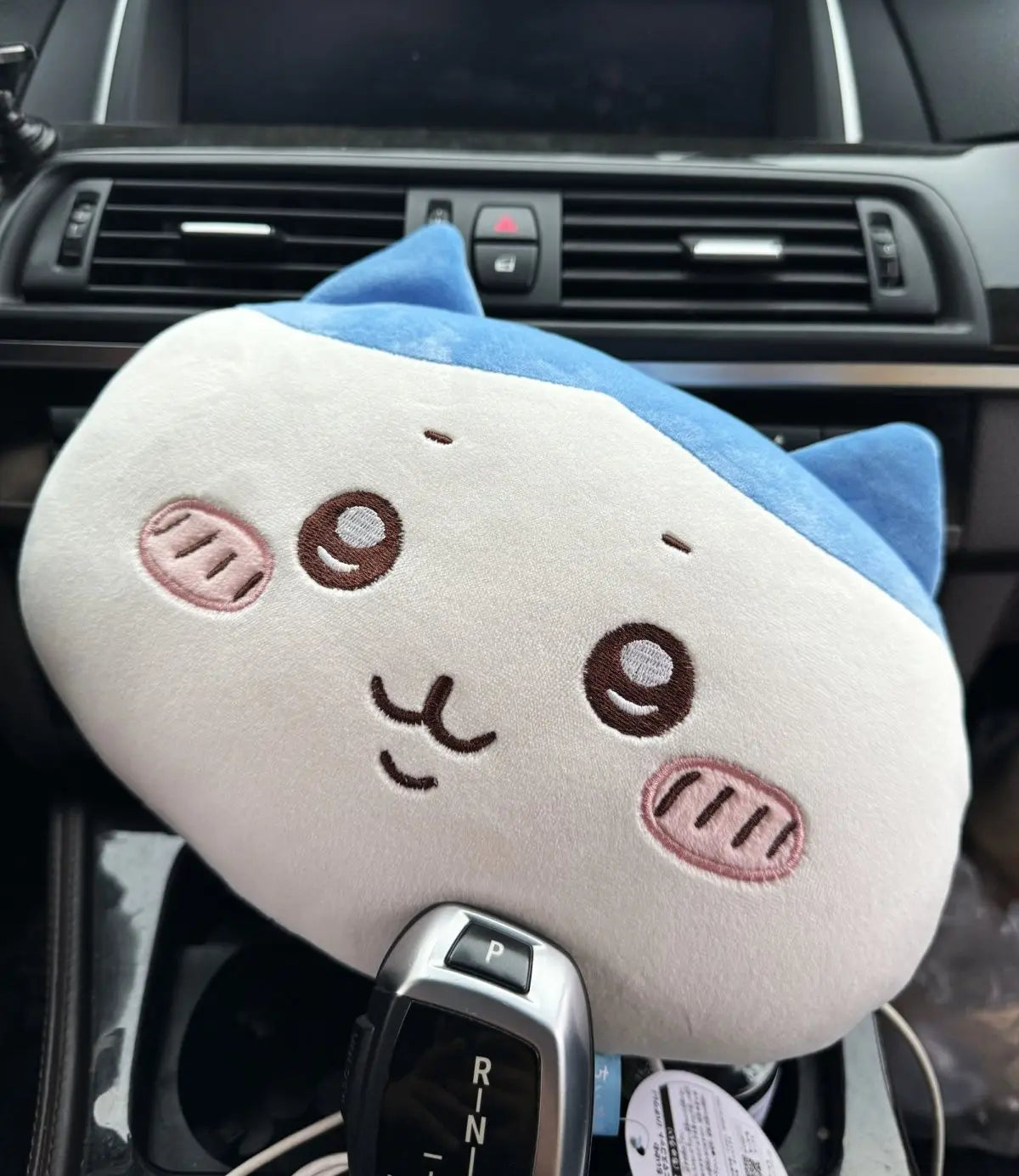 Chiikawa Car Seat Neck Pillow Waist Pillow Plush Cute Car Decoration Cartoon Cute Object Usagi Car Decoration Accessories Gift