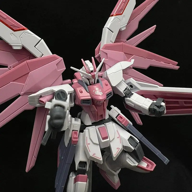 JMS HG 1/144 ZGMF-X10A Freedom Assembled Model Kit Blue Cherry Unstarted Colors Fixed Version Collectible Model Ornament Gift