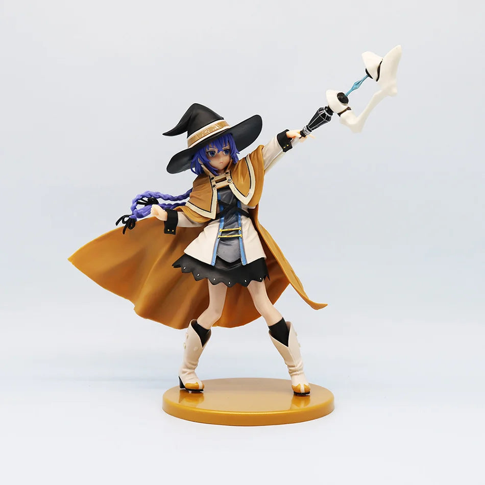 The 20cm/25cm Magician Roxy Migurdia flower Action Figure Mushoku Tensei:Jobless Reincarnation Anime Figure PVC