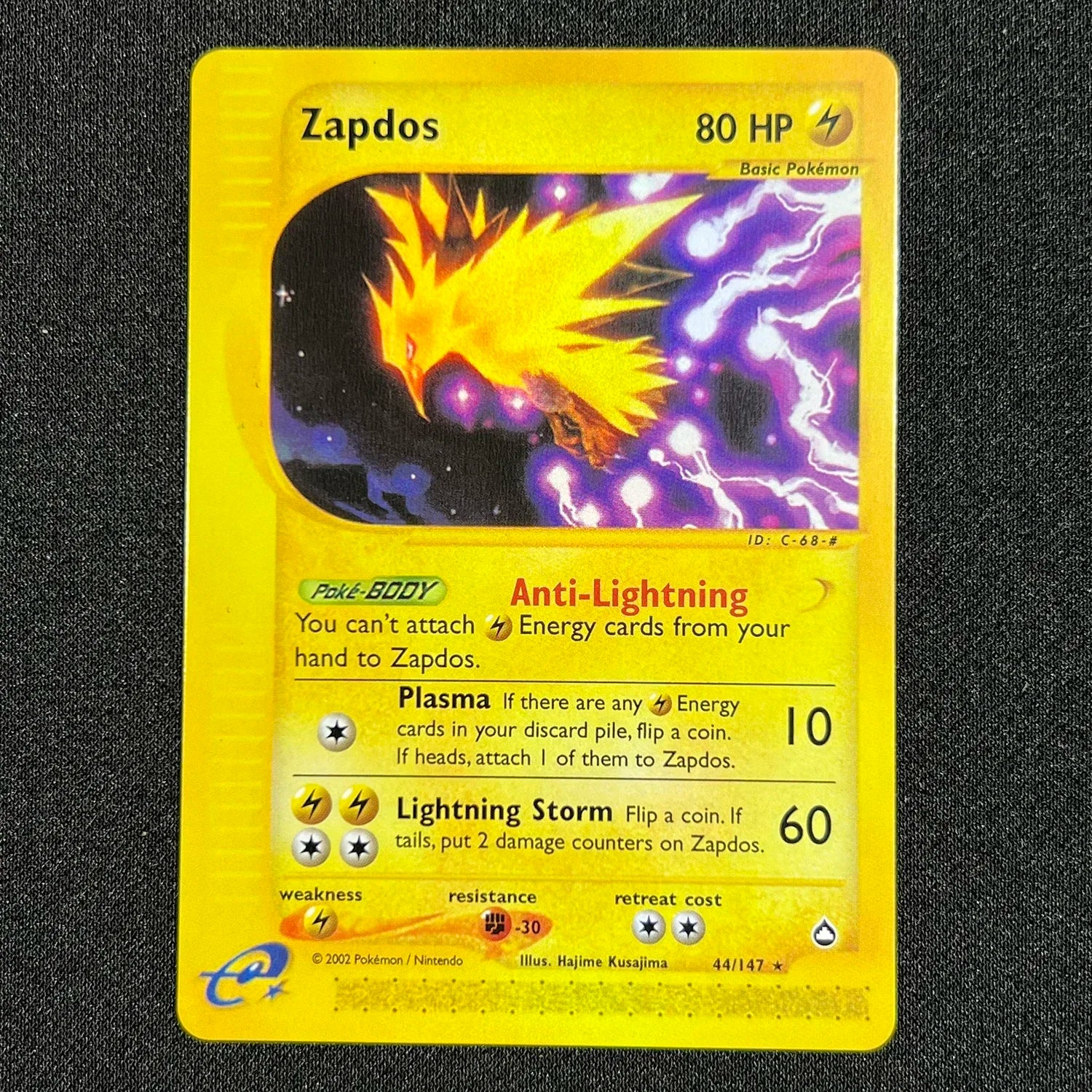 PKM Single Cards 1st Edition E-Card Celebi Charizard Skyridge (SK) Foil Cards Zapdos Aquapolis Classic Game Collection PROXY