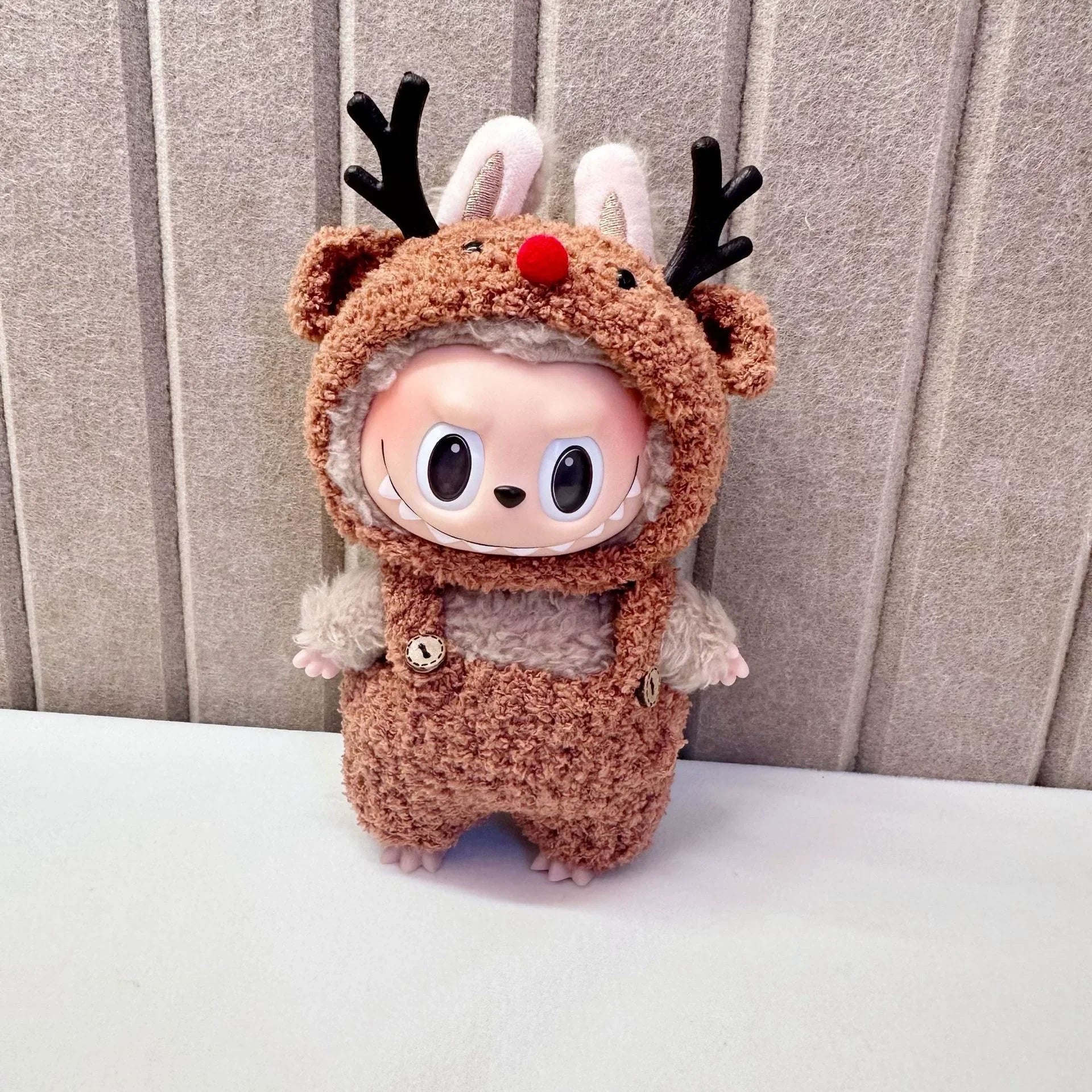 Mini Plush Doll'S Clothes Outfit Accessories For Korea Kpop Exo Labubu V1 V2 Idol Dolls Pit strip climbing suit Clothing Gift