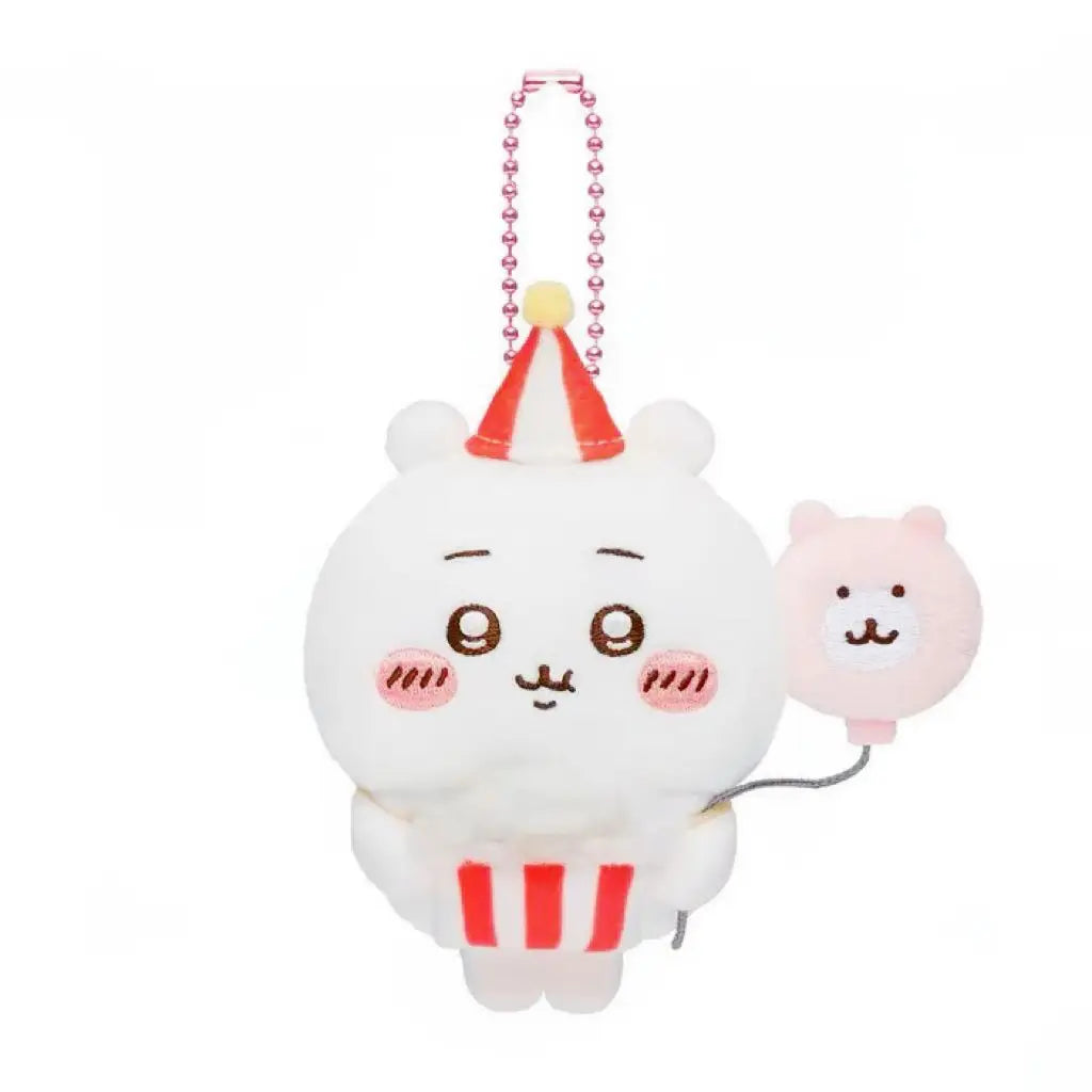 Chiikawa plush popcorn pendant and cute keychain gift plush toys