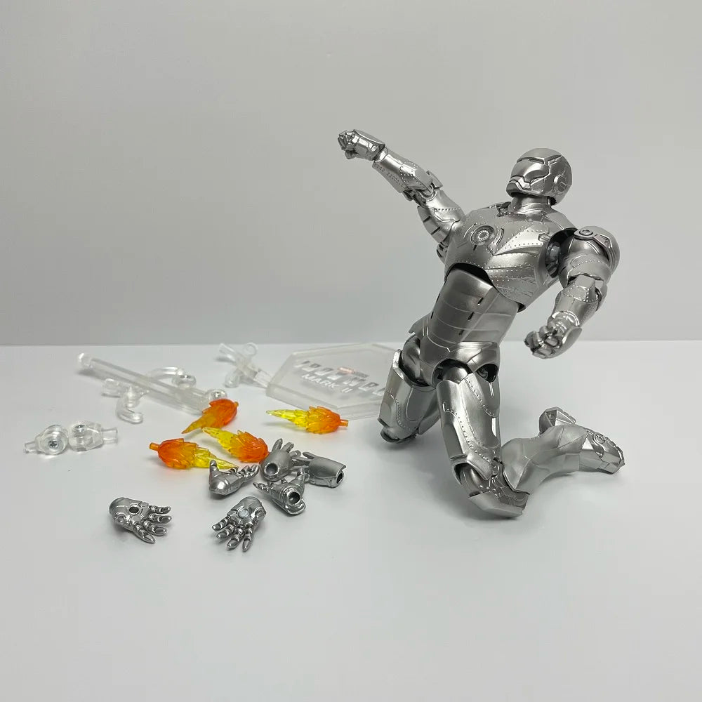 ZD Toys Iron Man Action Figure Iron Patriot MK1-7 MK17 MK33 MK85 MK30 War Machine Legends Avengers Tony Stark Collect Toy Gift