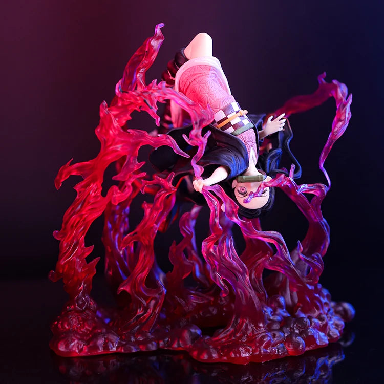 Demon Slayer Nezuko Kamado 16cm Anime Figure Kimetsu No Yaiba Action Figurine PVC Statue Model Dolls Collection Decor Toy Gift