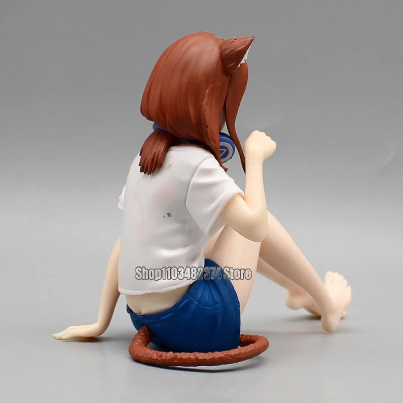 10cm Yotsuba Anime Cute Nakano Nino Figurine The Quintessential Quintuplets Figure Cat Nakano Miku Figure PVC Collection Toys