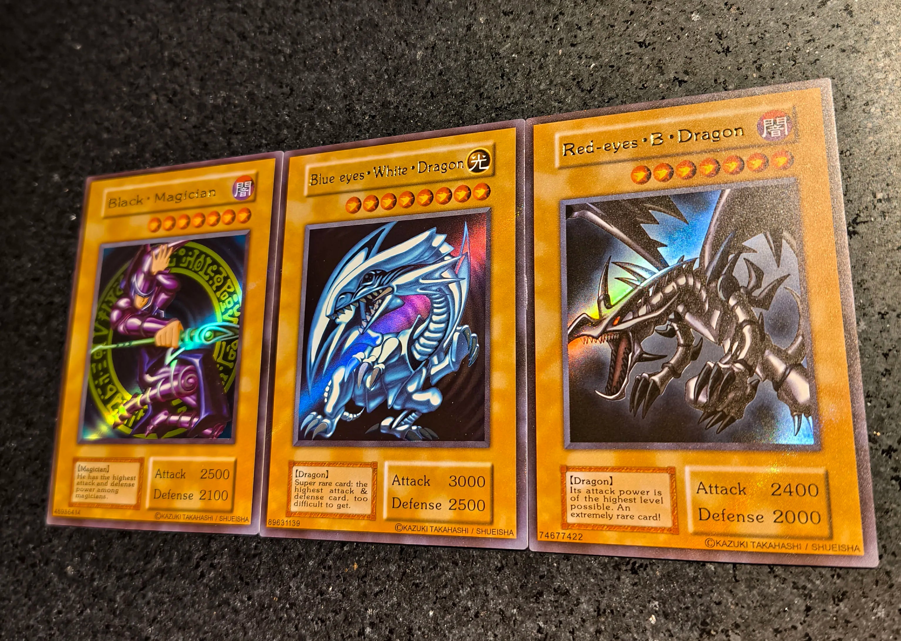 Anime Yu-Gi-Oh DIY ACG Premium Glitter Collectible Card Boy Games Toys Christmas Birthday Gifts Slifer the Sky Dragon Tormentor