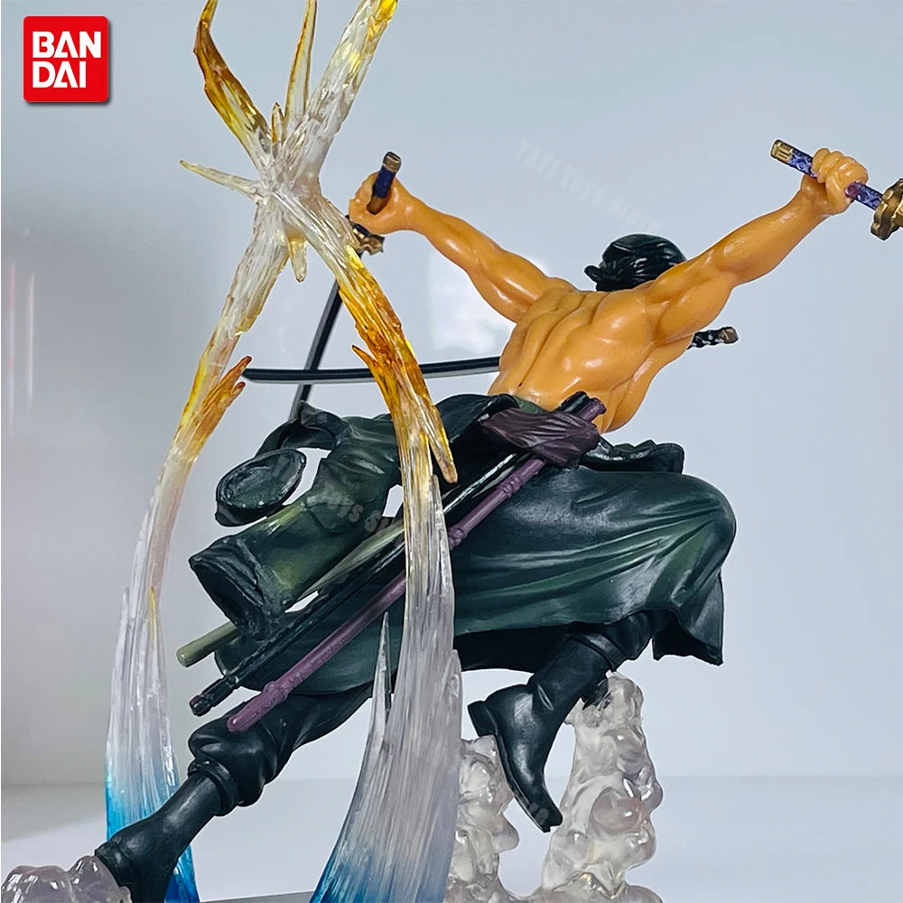 One Piece Anime Figure Fire Fist Luffy Ace Sanji Battle Model Dolls PVC sabo Action Figurine Zoro Ghost Three-Knife Toys