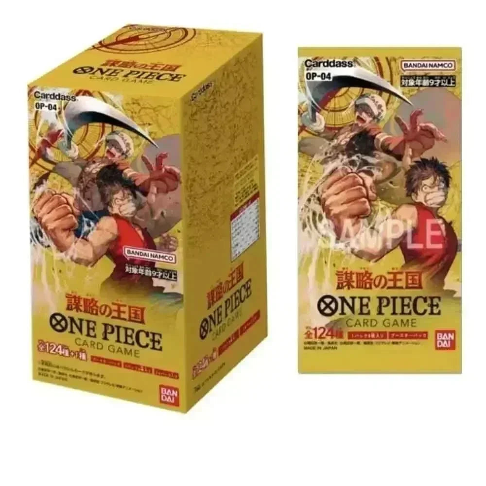 Newest Bandai Original Anime Booster Box One Piece OP09 OP10 OP11 EB02 Awakening of The New Era Tcg Collection Card Toy Gift