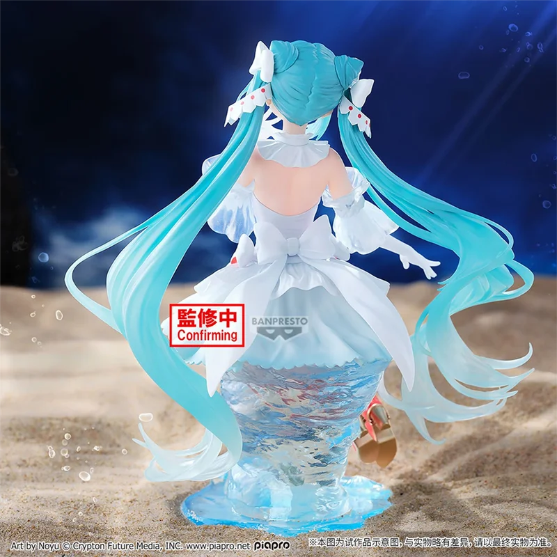 Hatsune Miku Anime Toy Ice Sea Angel Evolve Clearluxe Series Cute Pretty Girl Figurine Model Ornament Toy Gif