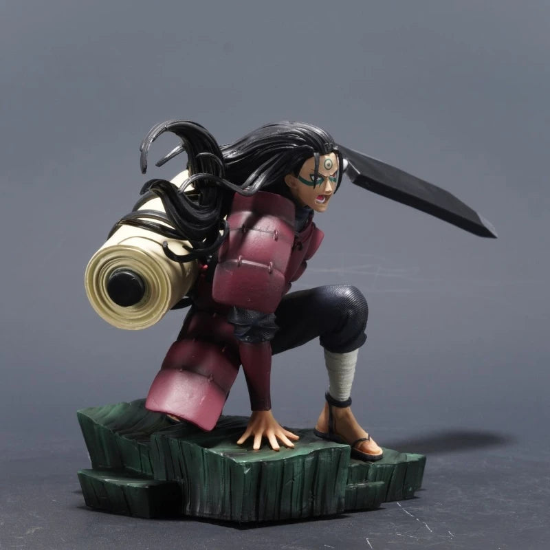 28.5cm Shodai Hokage Toys Shippuuden Naruto Anime Figures Tobirama Action Figure Peripheral Model PVC Collection Decor Statue