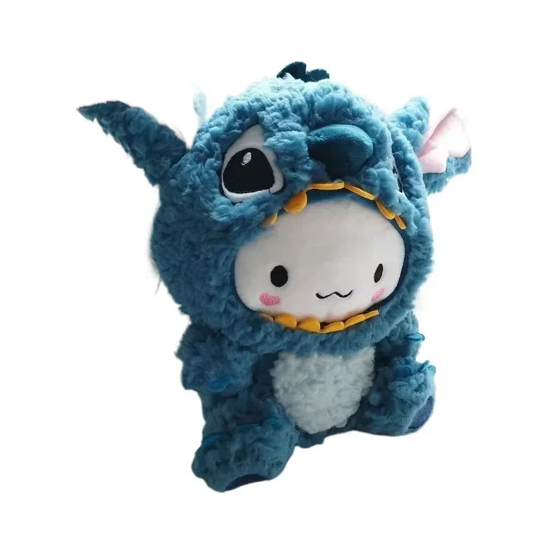 20cm Cinnamoroll Cosplasy Stitch Plush Toys Disney Stuffed Animal Dolls Soft Anime Toy Home Decor Plushie Toy Girl Birthday Gift