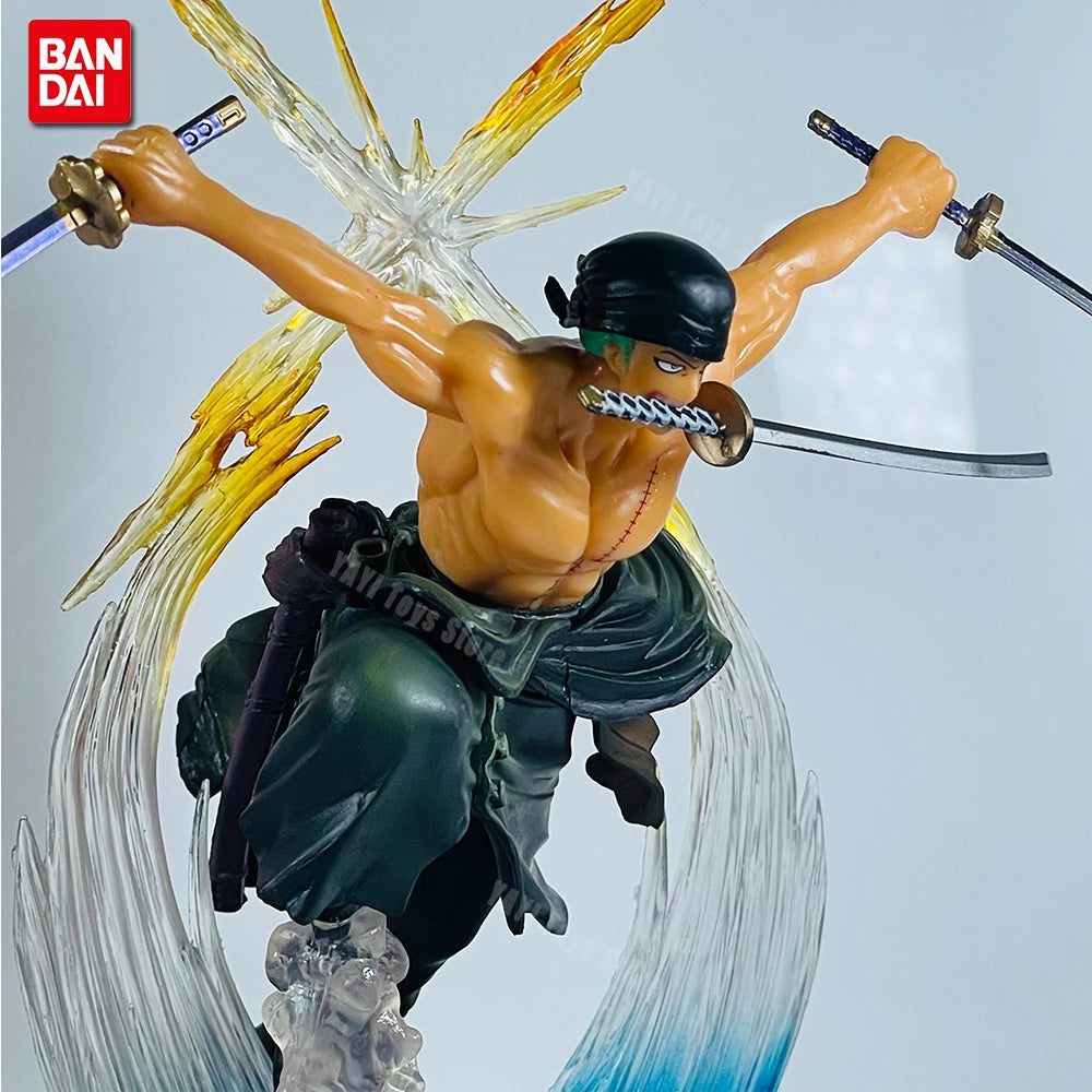 One Piece Anime Figure Fire Fist Luffy Ace Sanji Battle Model Dolls PVC sabo Action Figurine Zoro Ghost Three-Knife Toys